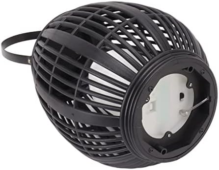 Keenso Solar Garden Lantern, Outdoor LED Hanging Lamp, Decorative Rattan Lantern for Lawn, Patio, Energy Saving Solar Energy, ABS Material - Image 7