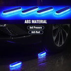 Blue Solar Lights Outdoor Waterproof Boat Dock Deck Step Solar Powered - Image 4