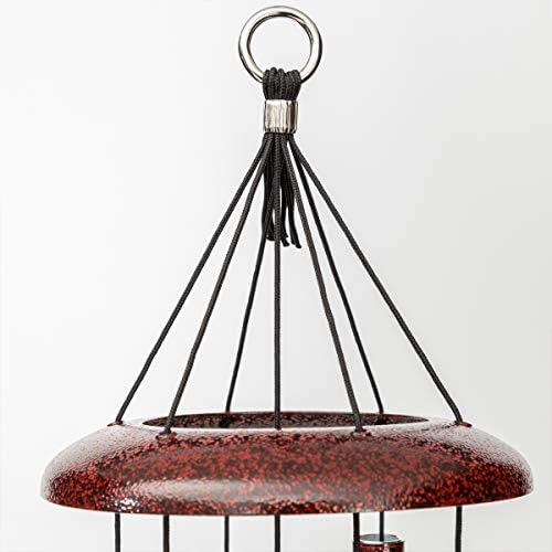 Corinthian Bells by Wind River - 27 inch Ruby Splash Wind Chime for Patio, Backyard, Garden, and Outdoor Decor (Aluminum Chime) Made in the USA - Image 5