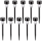 Solar Powered 0.1w 1.2v 10pcs Landscape Light for Garden Halloween Season by Luxshiny