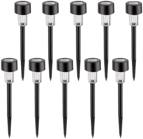 Halloween Solar Powered Ground Plug Light 10pcs for Garden Paths by WATIIFUFU