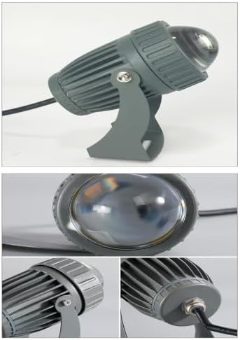 LED Wall Washer, 10W Spotlight Narrow Beam Spotlight, Outdoor Wall Lamp Landscape Lighting, IP67 Outdoor Waterproof Long-Range Spotlight, for Garden Courtyard Lighting(Green,10W(ac85-265V)) - Image 5