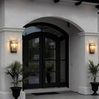 2-Pack Outdoor Wall Sconce,Brown Waterproof Exterior Lighting - Image 6