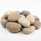 40 LBS Large Natural River Rocks – 2-3.5 Inch Unpolished Decorative Pebbles for Landscaping, Garden Paving, Fish Tanks, Plant Rocks, Crafting, Walkways, and Painting - Image 3