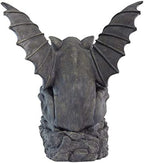 Design Toscano Florentine Gargoyle Outdoor-Statues, Giant, Gray - Image 3