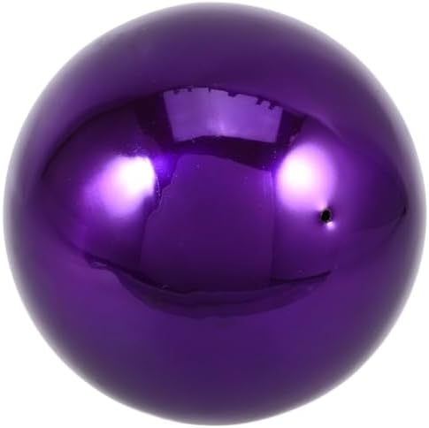 ibasenice 5.9 Inch Mirror Reflective Gazing Ball Polished Outdoor Garden Sphere Lightweight Portable Decorative Globe for Lawn and Patio by ibasenice