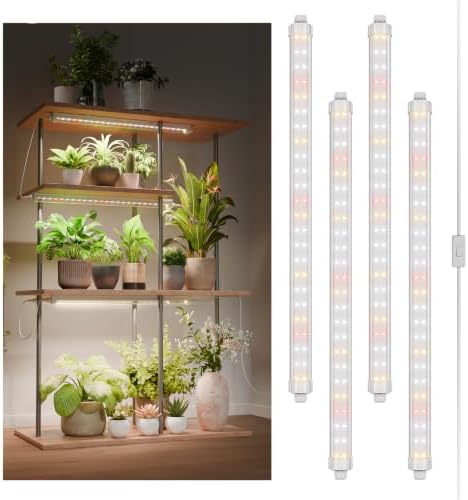 Spider Farmer 3FT T5 LED Grow Lights for Indoor Plants, 5000K 3000K 660nm Full Spectrum 200W (8x25W), IP65 Waterproof Linkable LED Plant Light Strips, 8-Pack for Seed Starting Hydroponics - Image 3
