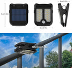 Tryme Small Solar Lights for Chain Link Fence, 4 Pack - Image 3
