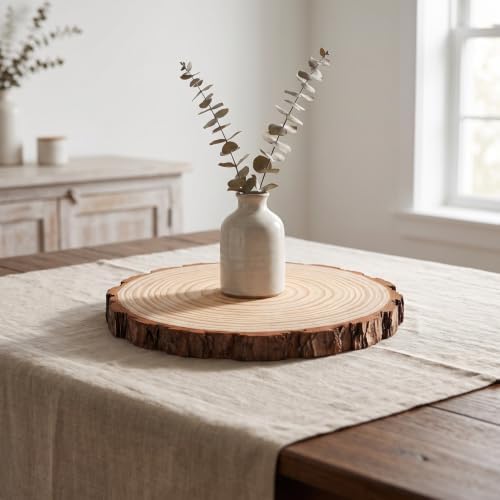 Abaodam Garden Stepping Stones Outdoor, Wooden Tree Ring Stepping Stone - Image 6