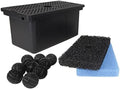 TotalPond Pump Filter Box, Submersible Pump Protection up to 800 GPH, Anti-Clogging, Sturdy & Impact-Resistant, for Clean & Healthy Ponds, No Pump Included by TotalPond