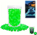 2026 Colorful Glow-in-the-Dark Garden Stones, Night Luminous Pebbles, Rainbow Glowing Stepping Rocks, Outdoor Landscaping Decor, Glowing Gravel for Fish Tank Aquarium Yard Pathway(Green,1000pcs) by Unknown