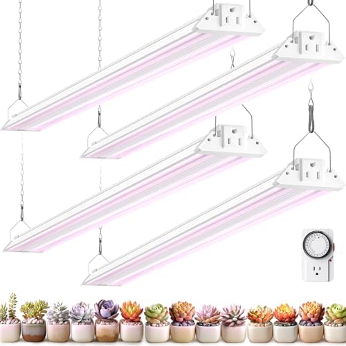Barrina TX72 4FT LED Grow Light, 288W(4 x 72W, 2000W Equivalent), Purple by Barrina