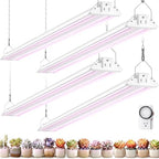 Barrina TX72 4FT LED Grow Light, 288W(4 x 72W, 2000W Equivalent), Purple by Barrina