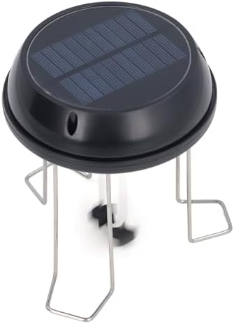 Asixxsix Solar Water Wiggler for Bird Bath, 5V 0.5W Solar Powered Water Agitator, Super Quiet Bird Bath Water Mixer for Garden Pond Decoration, Scenic Ponds, Rock Gardens - Image 3