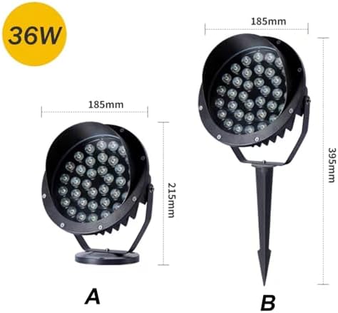 Outdoor Landscape Lights - Waterproof LED Spotlights, AC 220V Tree Floodlight, IP65 Plug-in Uplight for Garden, Park, Villa & Courtyard Lighting Solutions - Image 2