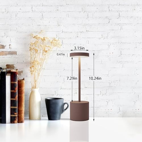 TBBGA LED Cordless Table Lamps Set of 2, 5000mAh Rechargeable Table Light - Image 6