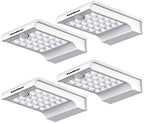 InnoGear 24 LED Solar Gutter Lights Outdoor Motion Sensor Wall Light, 4 Pcs by InnoGear