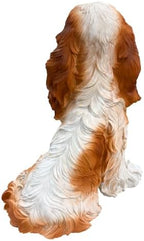 12.6" Beagle Dog Statue Garden Puppy Sculpture Gift Brown - Image 5