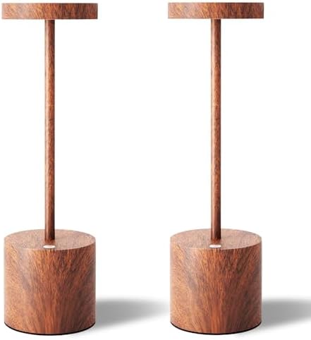 TBBGA LED Cordless Table Lamps Set of 2, 5000mAh Rechargeable Table Light by TBBGALEDCordlessTableLamps