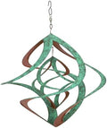 Red Carpet Studios The Original Cosmix Deluxe Helix Wind Spinner, Medium 14-Inch, Double Patina & Copper by RedCarpetStudios