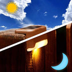 8 Pcs Solar Deck Lights Outdoor, Solar Step Light LED Waterproof Lighting for Outdoor Deck, Patio, Stairs, Yard, Path and Driveway - Image 4
