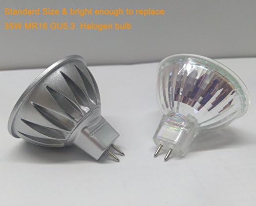 ALIDE 12V Low Voltage MR16 GU5.3 LED Bulbs 3W,Replace 20W 30W 35W Halogen - Image 3