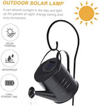 Solar Garden Lights with Watering Can Design Outdoor LED Decorative Lanterns Solar Powered for Patios and Gardens 1-Pack - Image 3