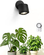 Barrina TR40A LED Track Grow Lights, Black, 40W 4000K, High PPFD, 1-Pack by Barrina