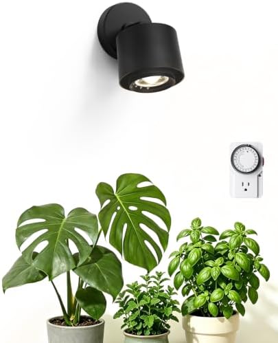 Barrina TR40A LED Track Grow Lights, Black, 40W 4000K, High PPFD, 1-Pack by Barrina