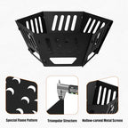 24-Inch Portable Fire Pit with Carry Bag| - Image 5