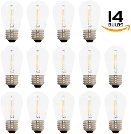 Westgate Lighting 24Ft Indoor/Outdoor Linkable LED String Lights, Commercial Grade with 12 Sockets & LED Bulbs – Bistro, Pergola, Deck, Patio, Market, Cafe, Gazebo, Party Decor - Image 2