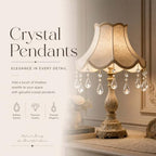 2" Pendant Chandelier K9 Crystal Decorative Hanging Ornaments (Vintage B, 24) - Image 7