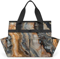 Marble Garden Tool Bag, Garden Tote Storage Bag with 10 Pockets, Indoor and Outdoor Abstract Marble Gardening Tool Organizer for Women Men by CURLYOOT
