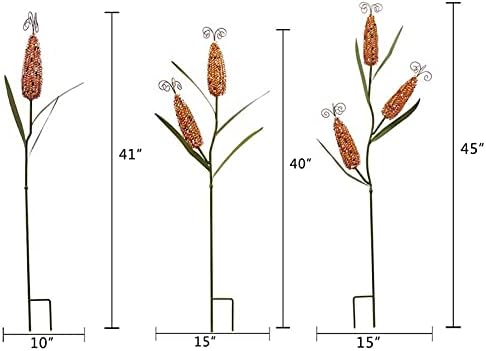 Metal Corn Garden Stake Decorative Outdoor Fall Yard Stake for Outside - Image 7