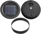 Cooo 2 Pack Mosaic Solar Lantern Outdoor Waterproof IP68 Hanging Projection Light Hidden Lid Pear-Shaped Lantern with Rope Handle Solar Powered Auto On for Patio Garden Fence Table - Image 6