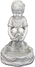 Tommy at The Turtle Pond Little Boy Statue - Image 5