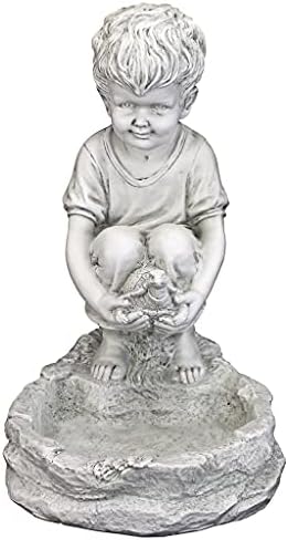 Tommy at The Turtle Pond Little Boy Statue - Image 5