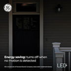 GE LED+ Motion Sensor LED Light Bulbs, 15W, PAR38 Outdoor Security Floodlight, Warm White (2 Pack) - Image 5