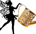 Solar Watering Can Waterproof Rustproof LED Metal Art - Image 6