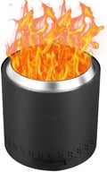 VEVOR 15.8 inch Smokeless Fire Pit Stove Bonfire, Wood Burning Fireplaces with Removable Ash Pan, SUS430 Stainless Steel Inner Portable Outdoor Firepit,for Outdoor Patio Camping High 15.4 inch by VEVOR