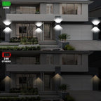 ledmo 20W Modern Wall Light Up Down Adjustable Porch Light 4 Pack - Image 4