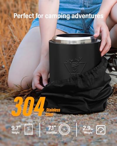 YEFU Tabletop Fire Pit, 7.1x9.7'' Smokeless Mini fire Pit, Quick Ignition - Image 3
