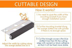 STB05 4x/8x/12x Package 1.5W Low Voltage Hardscape Paver Light Retaining Wall LED Step Lighting 3000K - Image 7