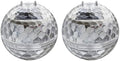 Outdoor Solar Powered Floating Pond Lights, Floating Magic Ball for Yard Decoration, 2 Pcs Solar Pool Ball Lights, Multi-Color Lighting Ip44 Waterproof Led Sphere Lamps by Unknown