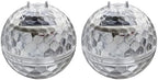 Outdoor Solar Powered Floating Pond Lights, Floating Magic Ball for Yard Decoration, 2 Pcs Solar Pool Ball Lights, Multi-Color Lighting Ip44 Waterproof Led Sphere Lamps by Unknown