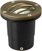 Hinkley Hardy Island Grill Top 12V Low Voltage Well Light, Cast Brass, Clear Glass, Includes Wiring Kit, Matte Bronze Finish by Hinkley