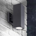 ASD 2 Light Dusk to Dawn Cylinder Outdoor Sconce Lights, E26 Base by ASDLightingCorporation