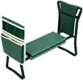Garden Kneeler and Seat with Tool Pouches Foldable Gardening Stool Heavy Duty Steel Frame EVA Foam Pad Knee Protection for Outdoor Yard Lawn 60 x 28 x 49 cm by Unknown