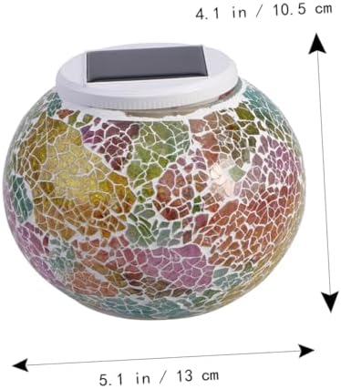 BESTonZON Solar Light Ball Color Changing LED Garden Lights for Outdoor Decor Waterproof Solar Powered Lamps for Yard Patio and Christmas - Image 2