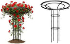 Umbrella Garden Trellis for Climbing Plants Outdoor, 41.3" Mushroom Top Trellis Stackable, Tall PE-coated Metal Obelisk Trellises for Potted Plants, Topiary Tower Vine Support for Rose, Bean, Clematis by TWIRA